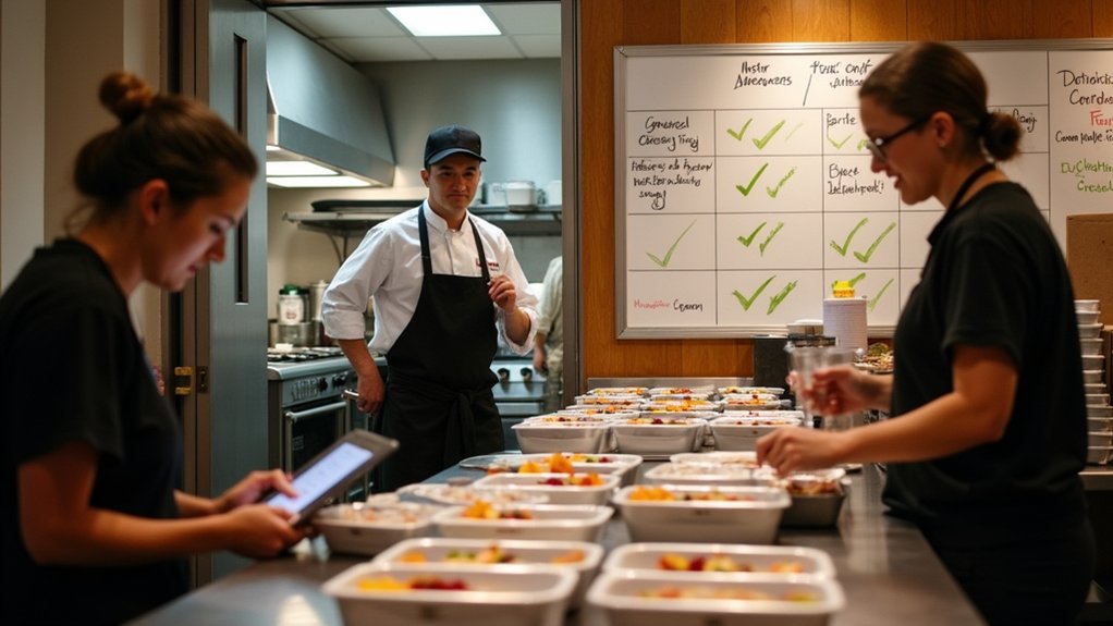 coordinating community food redistribution networks