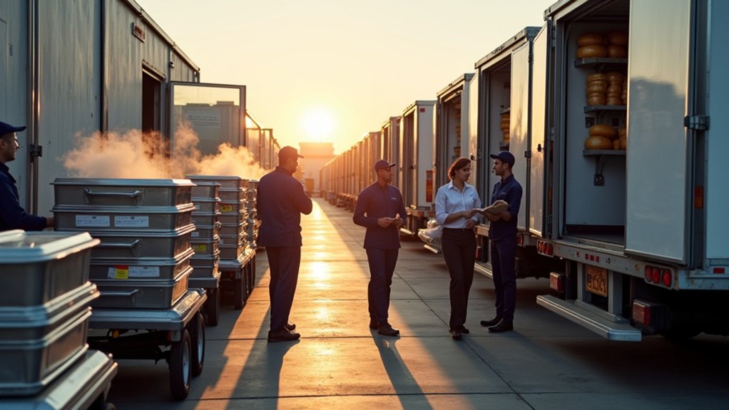 temperature controlled food delivery